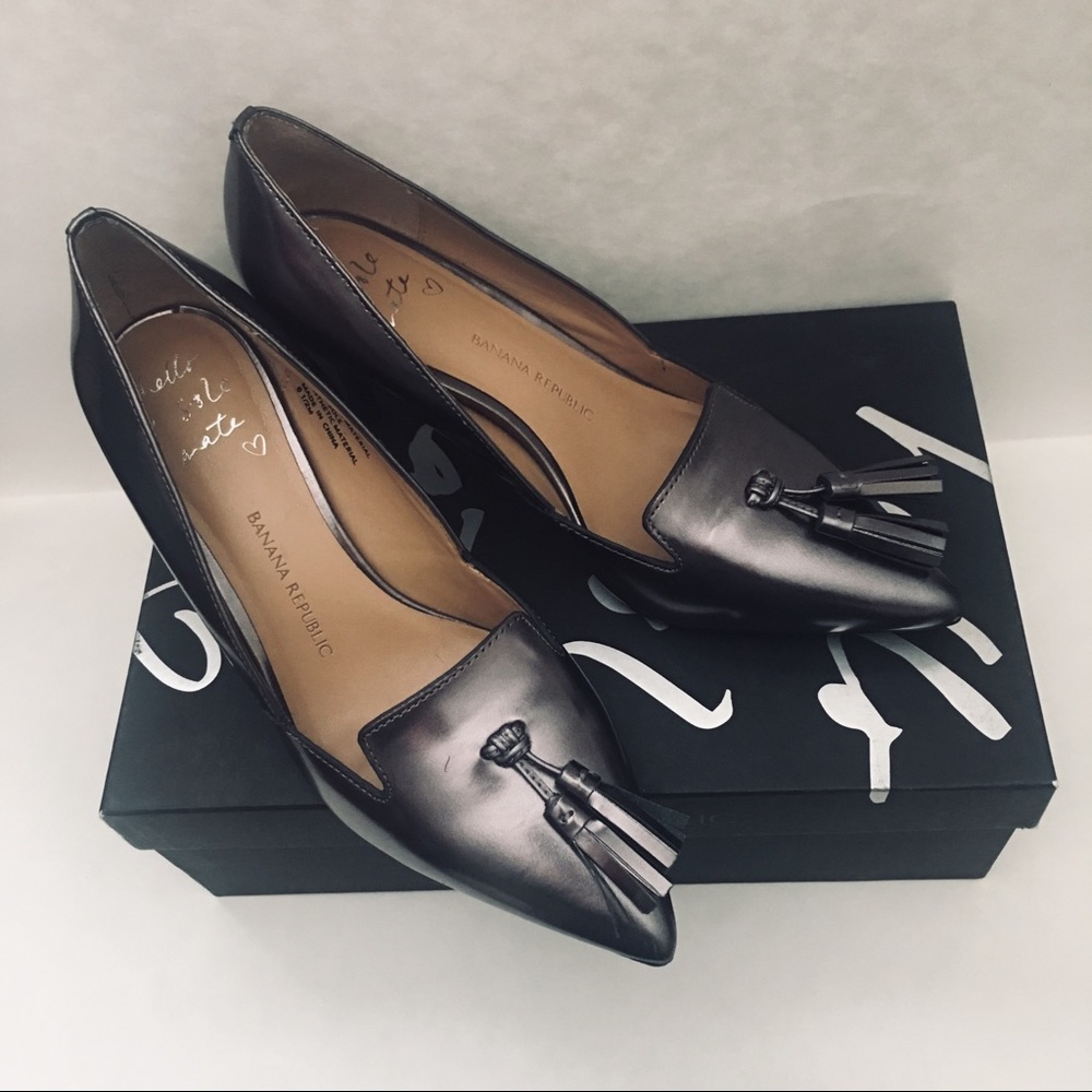 💯Banana Republic Avila TSL MD High Heels 👠
